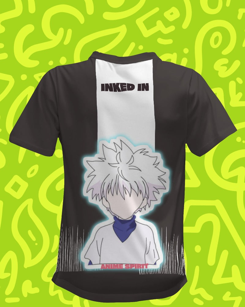 Cute Killua Premium Brown Oversized T Shirt |HUNTER X HUNTER FOXTALE