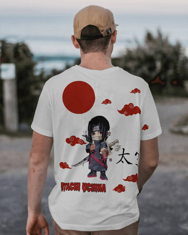 Akatsuki White Oversized T shirt FOXTALE