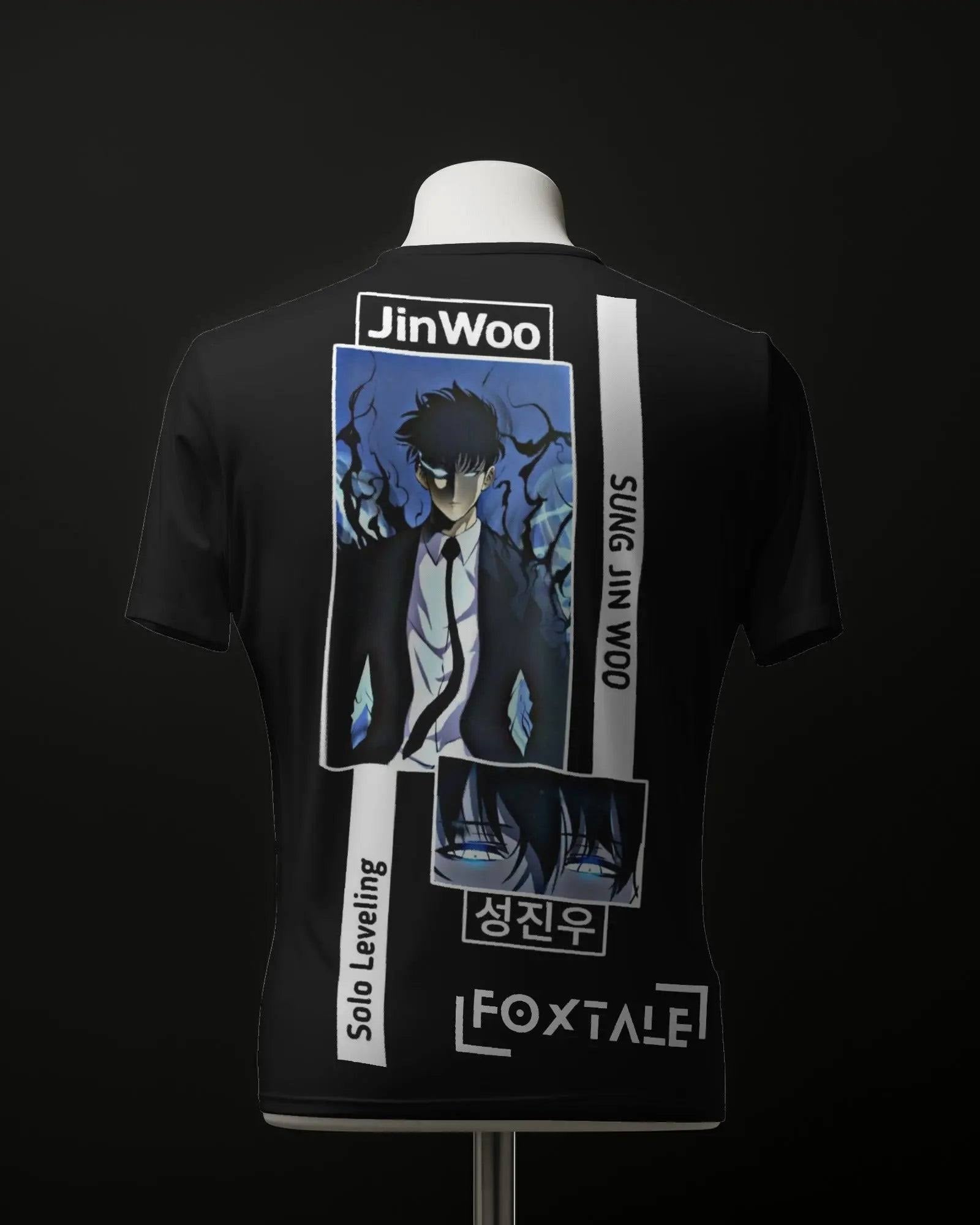 Arise X Solo Levling Poster Oversized T shirt FOXTALE