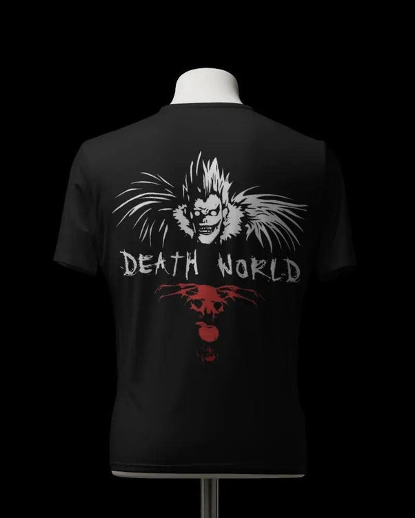 Death Note Shinigami T Shirt Black Oversized FOXTALE