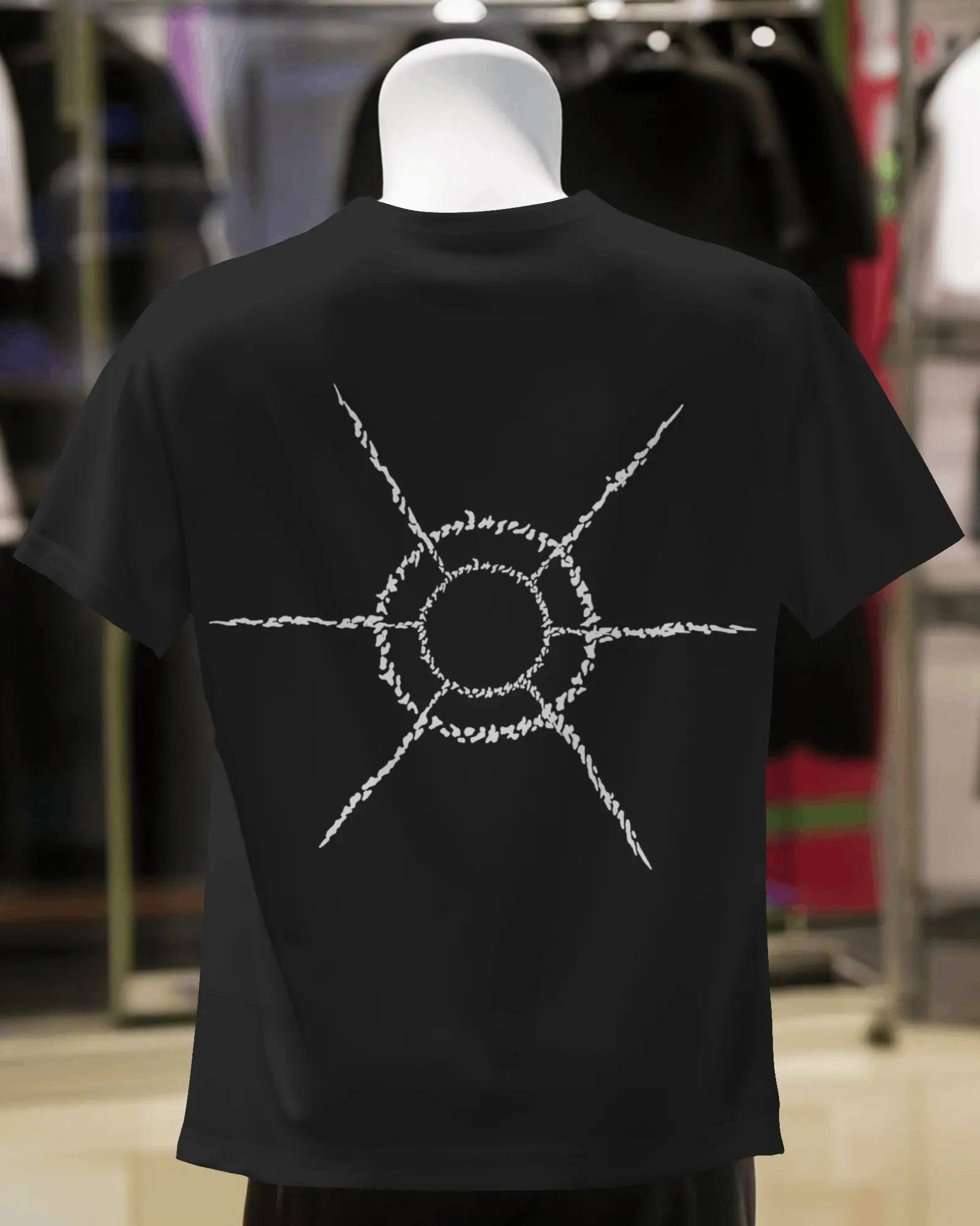 Naruto Black OS T shirt FOXTALE