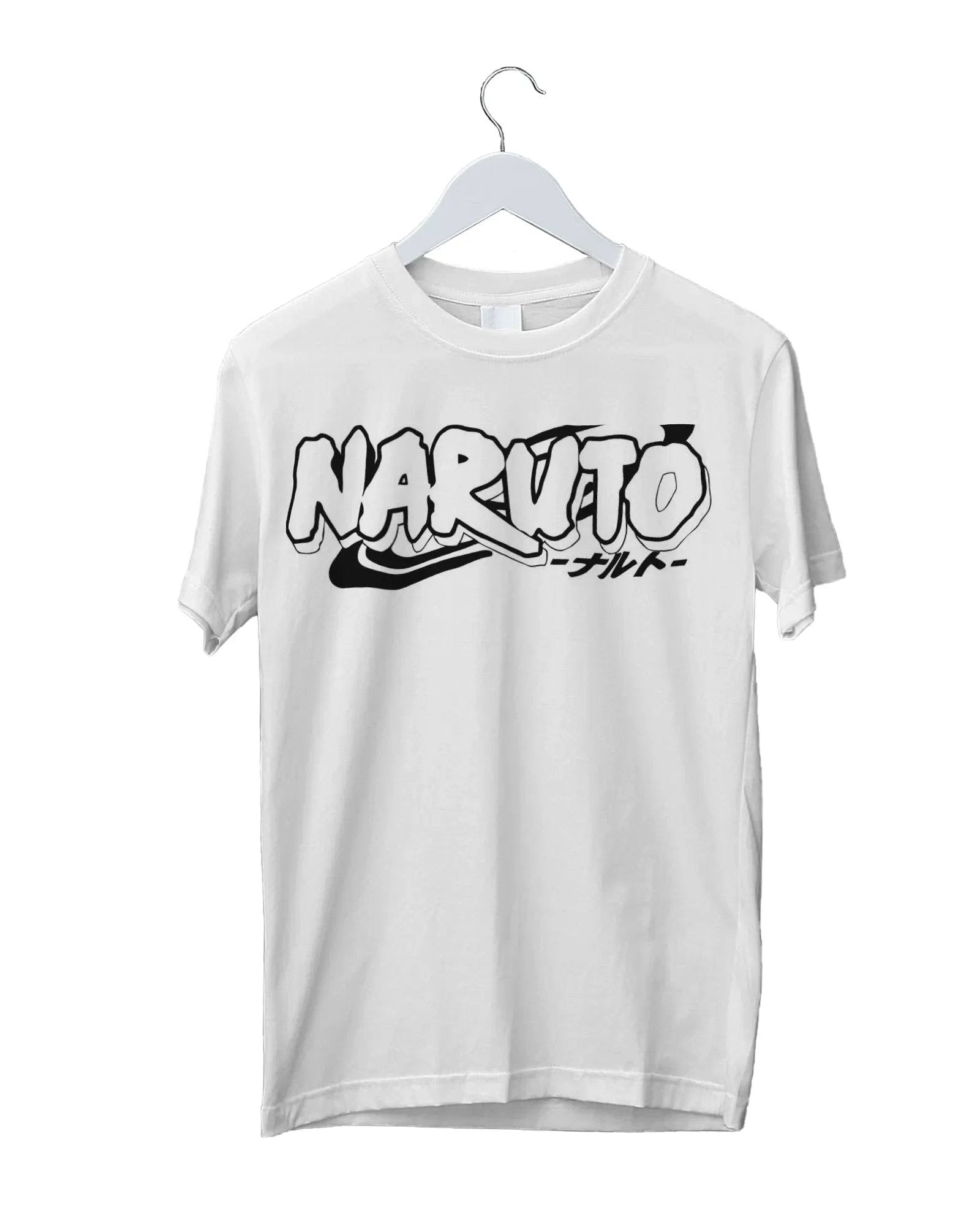 Naruto White Oversized T shirt FOXTALE