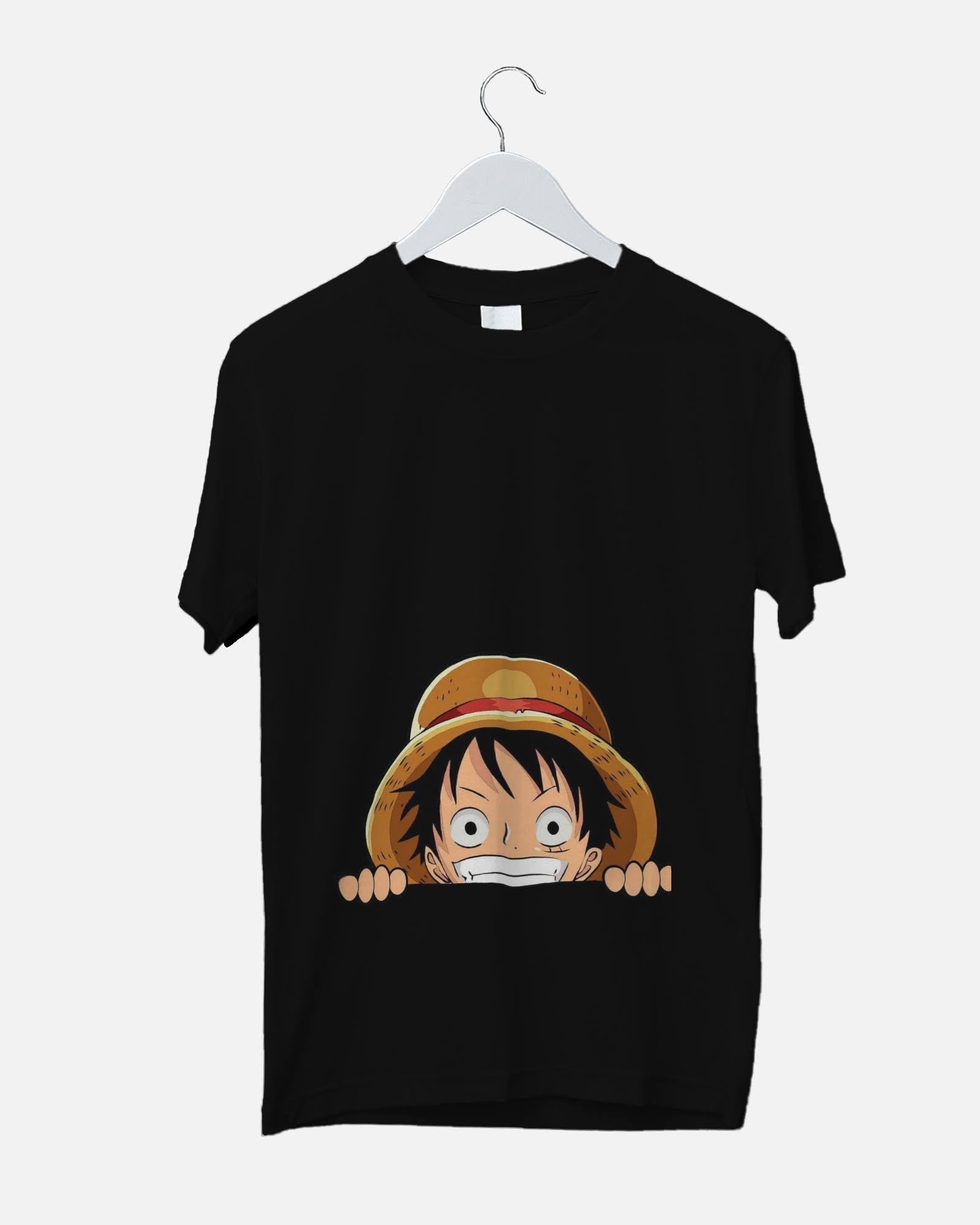 One Piece  Luffy Black Oversized FOXTALE