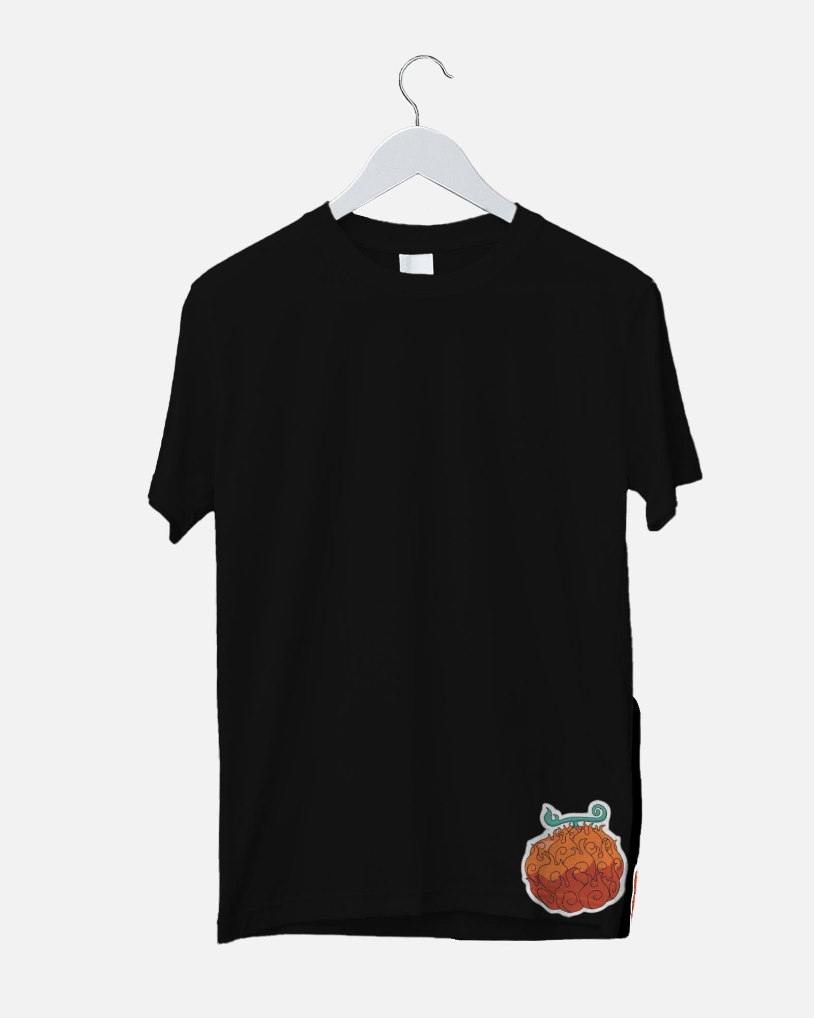 One Piece - Portgas D Ace Black Oversized T-Shirt |Unisex |Luffy FOXTALE